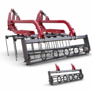 3 Bar Coil Rolling Basket Combination Attachment for Field Cultivators